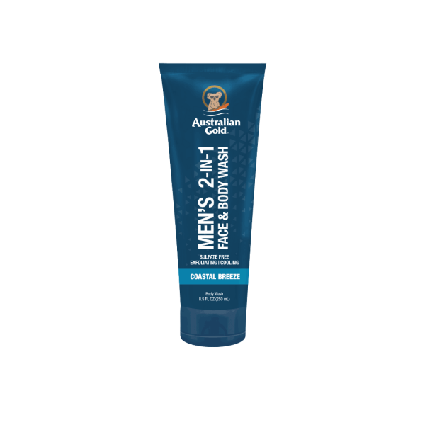 MEN’S 2-IN-1 FACE & BODY WASH 250ML