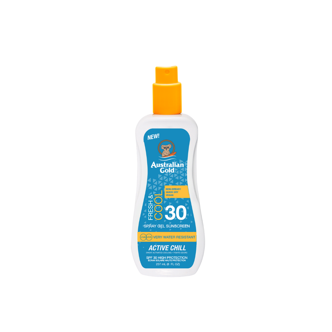 SPF 30 SPRAY GEL ACTIVE CHILL 237ML