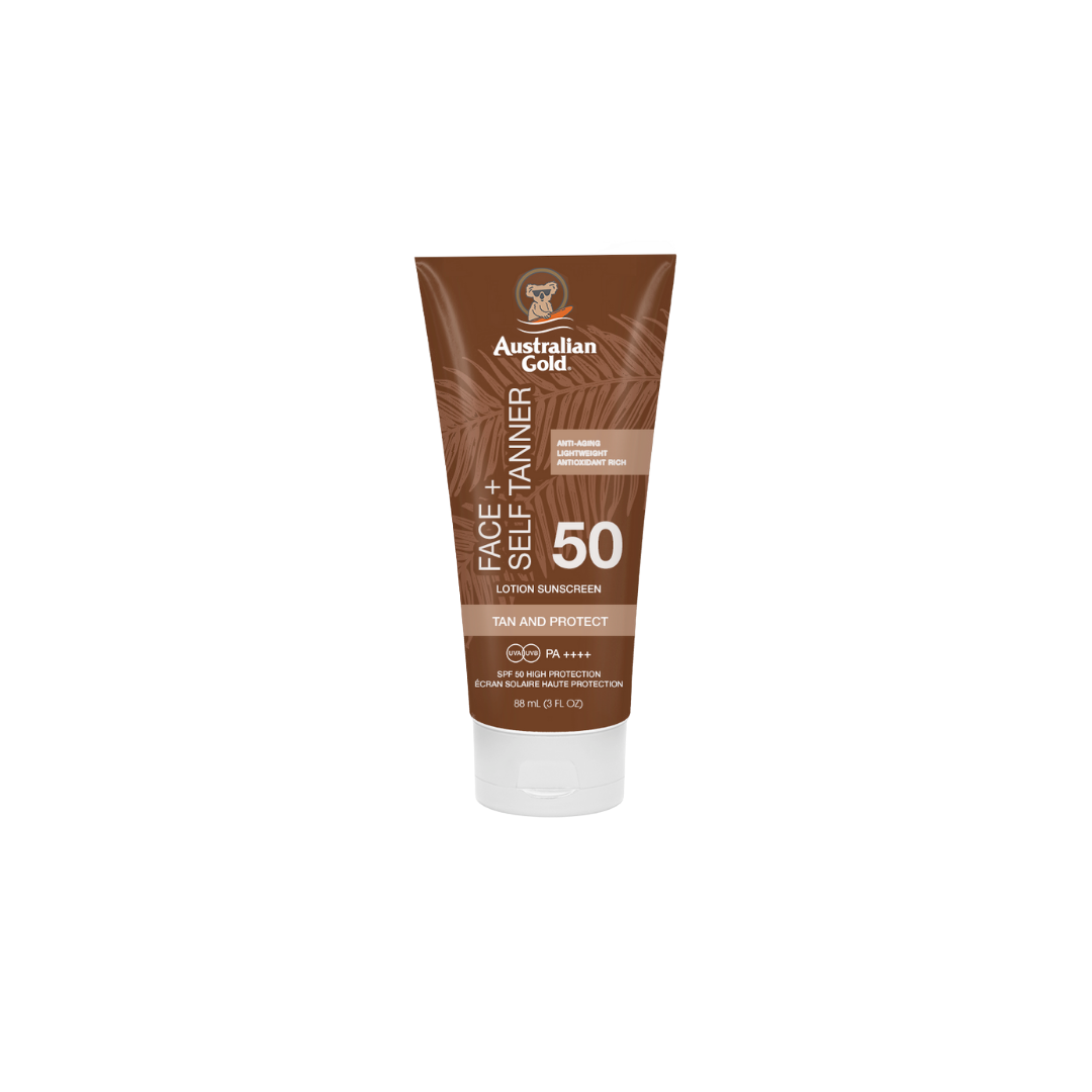 SPF 50 FACE COM SELF TANNER 88ML