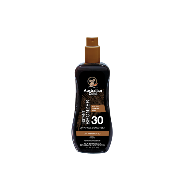 SPF 30 SPRAY GEL C/ BRONZER 237ML