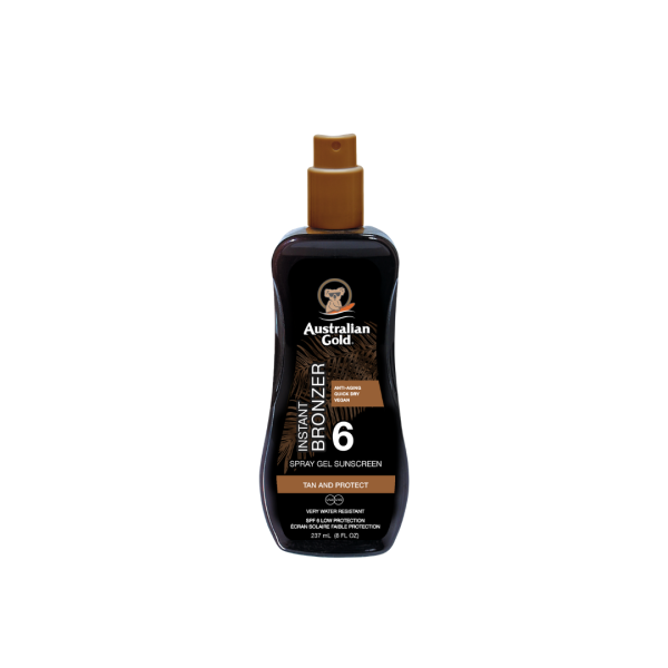 SPF 6 SPRAY GEL C/ BRONZER 237ML