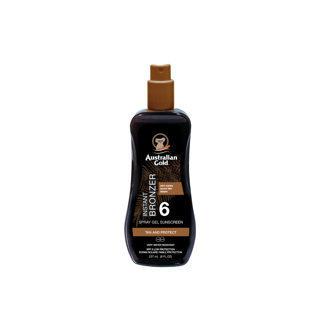 SPF 6 SPRAY GEL C/ BRONZER 237ML
