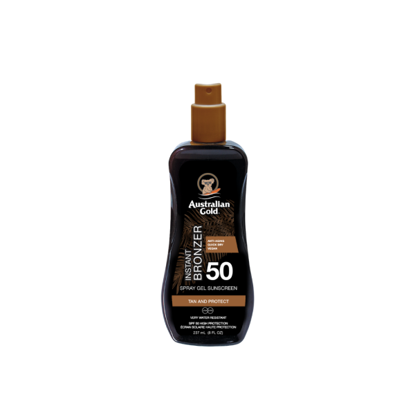 SPF 50 SPRAY GEL C/ BRONZER 237ML