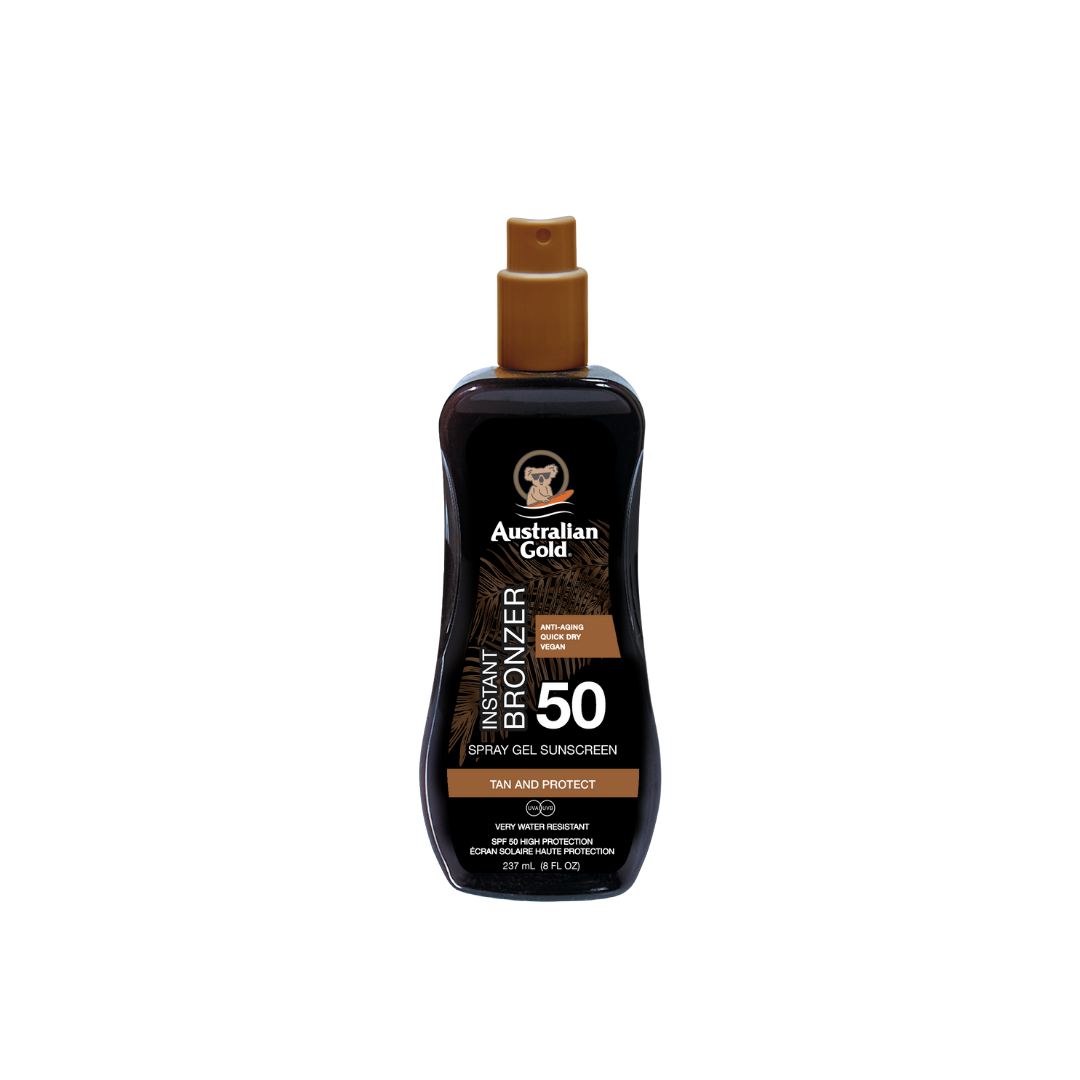 SPF 50 SPRAY GEL C/ BRONZER 237ML