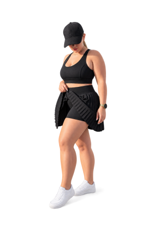 Aura Set MIBELLA activewear – top e saia-calção